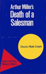 Book cover for Quick and Easy Monarch Notes on Miller's Death of a Salesman