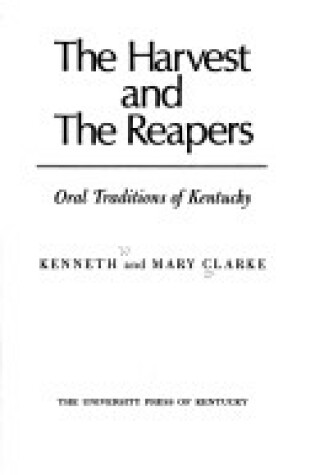 Cover of Harvest and the Reapers