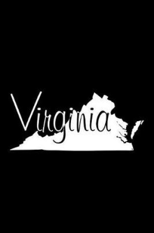 Cover of Virginia - Black Lined Notebook with Margins