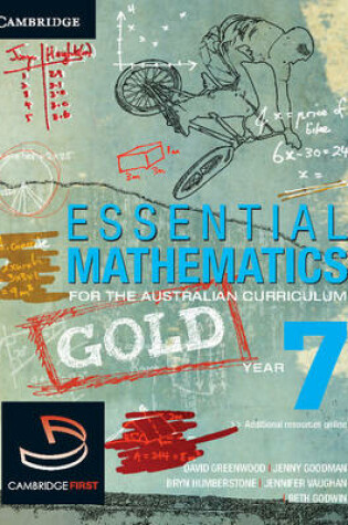Cover of Essential Mathematics Gold for the Australian Curriculum Year 7