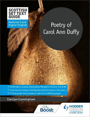 Book cover for Scottish Set Text Guide: Poetry of Carol Ann Duffy for National 5 and Higher English