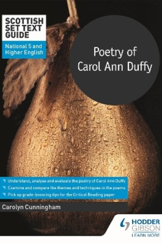 Cover of Scottish Set Text Guide: Poetry of Carol Ann Duffy for National 5 and Higher English