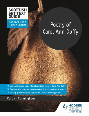 Cover of Scottish Set Text Guide: Poetry of Carol Ann Duffy for National 5 and Higher English