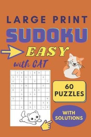 Cover of Sudoku Large Print Easy - Sudoku Puzzle Book