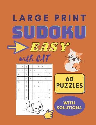 Book cover for Sudoku Large Print Easy - Sudoku Puzzle Book