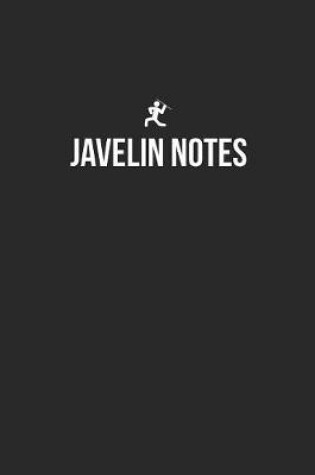 Cover of Javelin Notebook - Javelin Diary - Javelin Journal - Gift for Javelinist