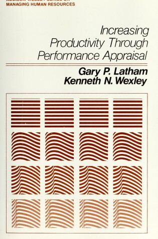 Cover of Increasing Productivity Through Performance Appraisal