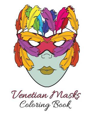 Book cover for Venetian Masks Coloring Book