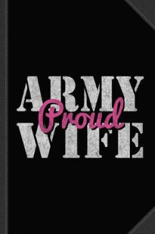 Cover of Proud Army Wife Vintage Journal Notebook