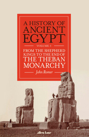 Book cover for A History of Ancient Egypt, Volume 3