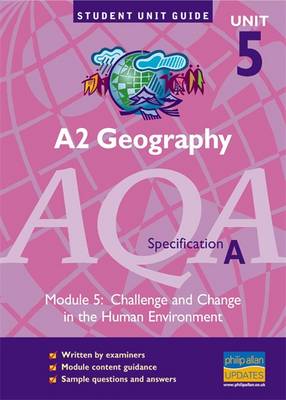 Book cover for A2 Geography AQA Specification A