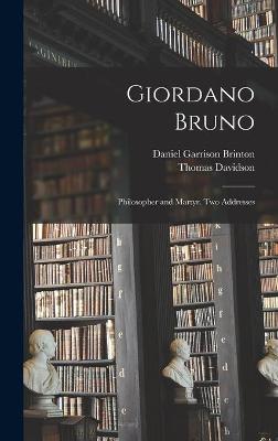 Book cover for Giordano Bruno