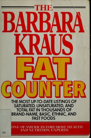 Book cover for The Barbara Kraus Fat Counter