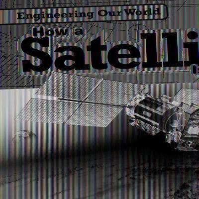 Cover of How a Satellite Is Built