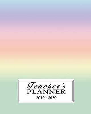 Book cover for Teacher's Planner 2019-2020