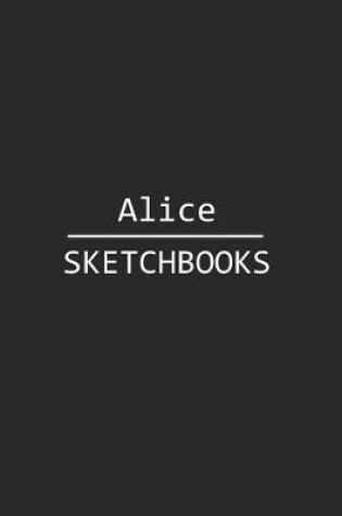 Cover of Alice Sketchbook