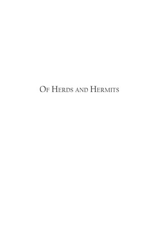 Cover of Of Herds and Hermits