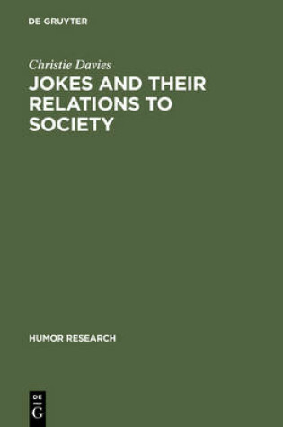 Cover of Jokes and Their Relations to Society