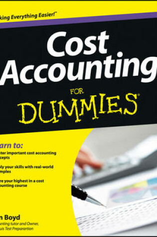 Cover of Cost Accounting For Dummies