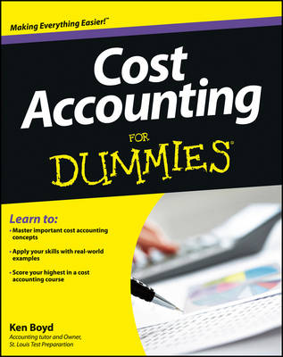 Book cover for Cost Accounting For Dummies