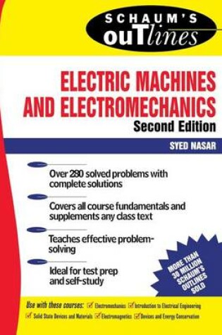 Cover of Schaums Outline Electric Machi