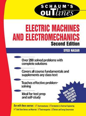 Book cover for Schaums Outline Electric Machi