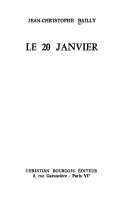 Book cover for Le 20 Janvier