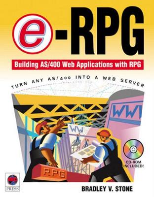 Book cover for e-RPG: Building AS/400 Web Applications with RPG