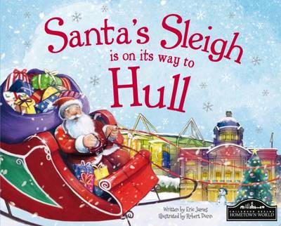 Book cover for Santa's Sleigh is on its Way to Hull