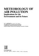 Book cover for Meteorology of Air Pollution