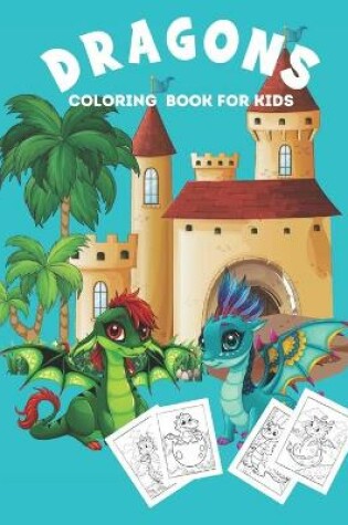 Cover of Dragons Coloring Book