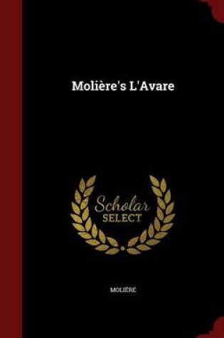Cover of Molière's l'Avare