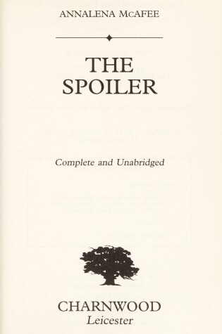 Cover of The Spoiler