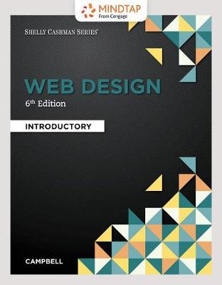 Book cover for Lms Integrated Mindtap Web Design & Development, 1 Term (6 Months) Printed Access Card for Campbell's Web Design: Introductory, 6th