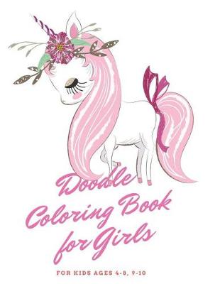 Book cover for Doodle Coloring Book for Girls