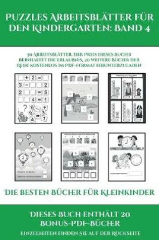 Cover of Die besten Bucher fur Kleinkinder (Puzzles Arbeitsblatter fur den Kindergarten