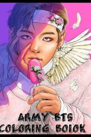 Cover of Army BTS Coloring Book