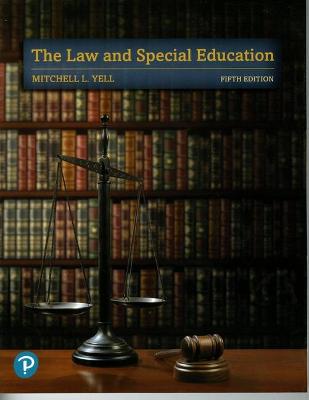 Book cover for The Law and Special Education