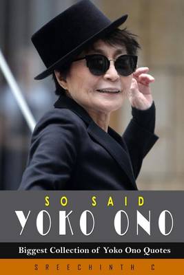 Book cover for So Said Yoko Ono