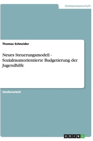 Cover of Neues Steuerungsmodell - Sozialraumorientierte Budgetierung Der Jugendhilfe