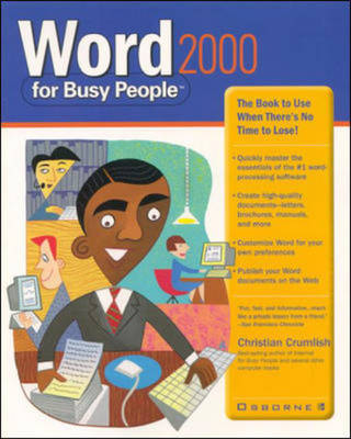 Book cover for Word 2000 for Busy People