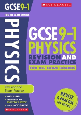 Cover of Physics Revision and Exam Practice Book for All Boards