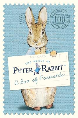 Book cover for The World of Peter Rabbit: A Box of Postcards