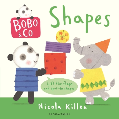 Book cover for Bobo & Co. Shapes