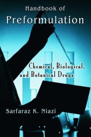 Cover of Handbook of Preformulation