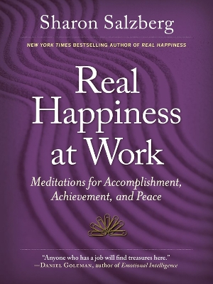 Book cover for Real Happiness at Work