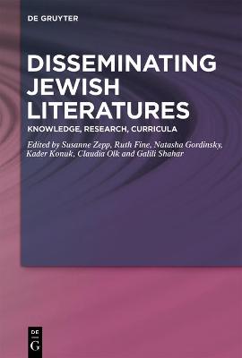 Cover of Disseminating Jewish Literatures
