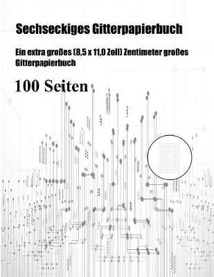 Book cover for Sechseckiges Gitterpapierbuch