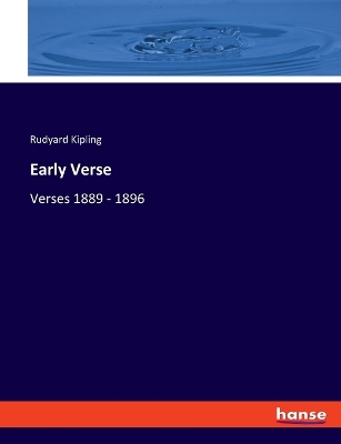 Book cover for Early Verse