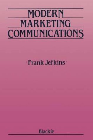 Cover of Modern Marketing Communications